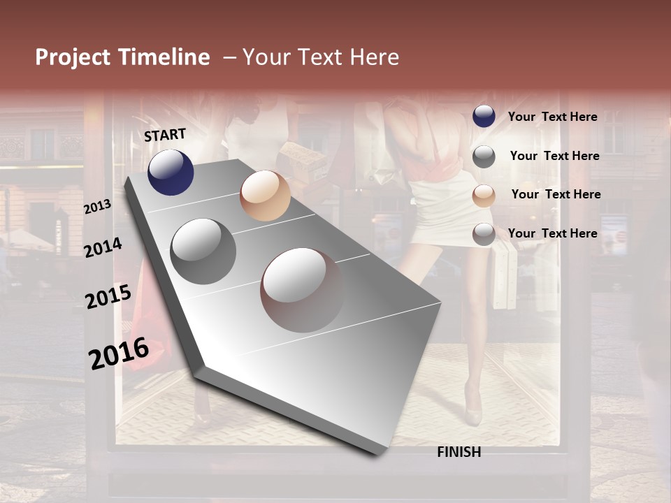 Adult Shop Face PowerPoint Template
