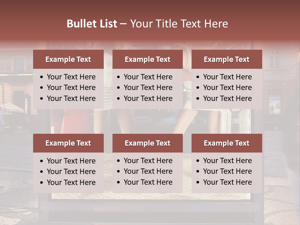 Adult Shop Face PowerPoint Template