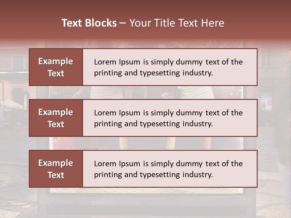 Adult Shop Face PowerPoint Template