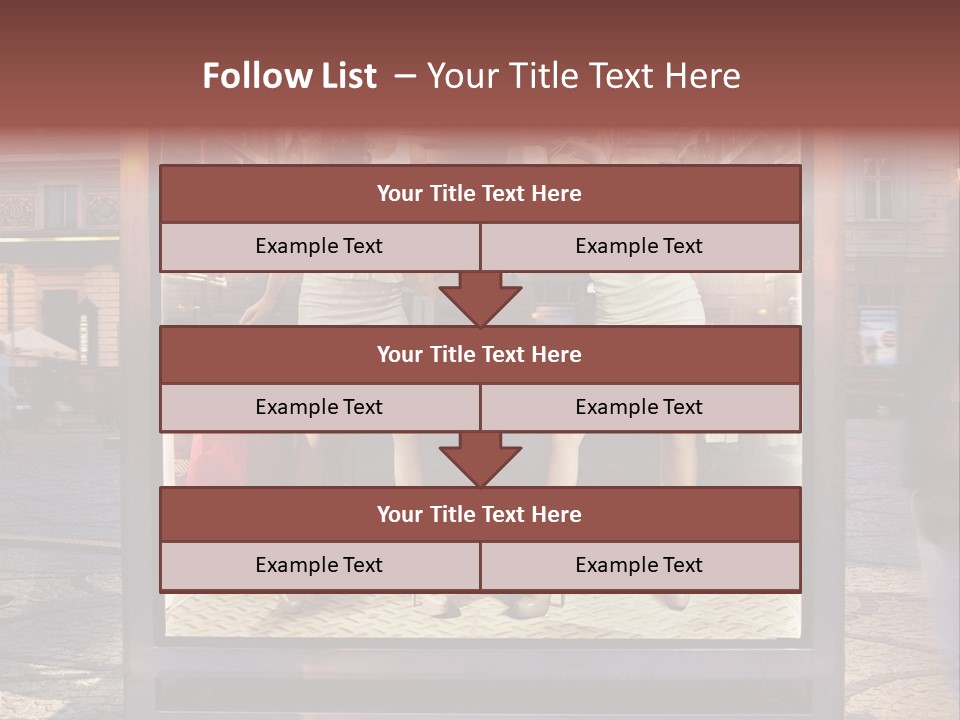 Adult Shop Face PowerPoint Template