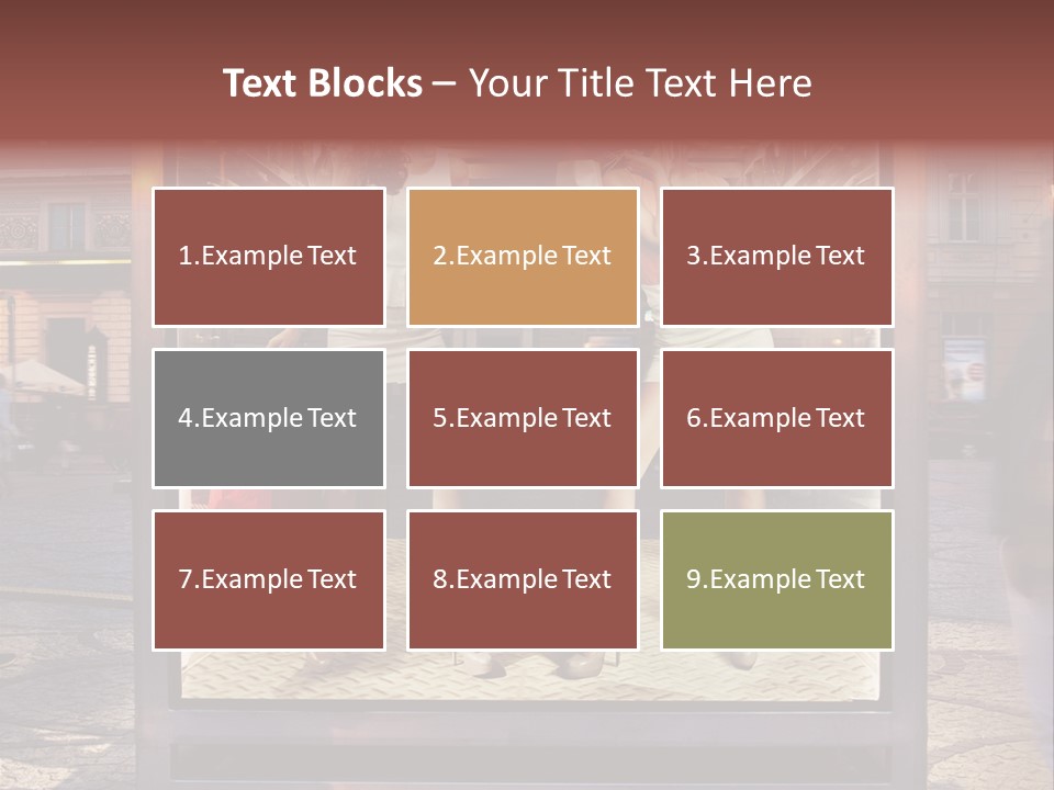 Adult Shop Face PowerPoint Template