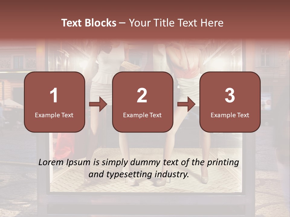 Adult Shop Face PowerPoint Template