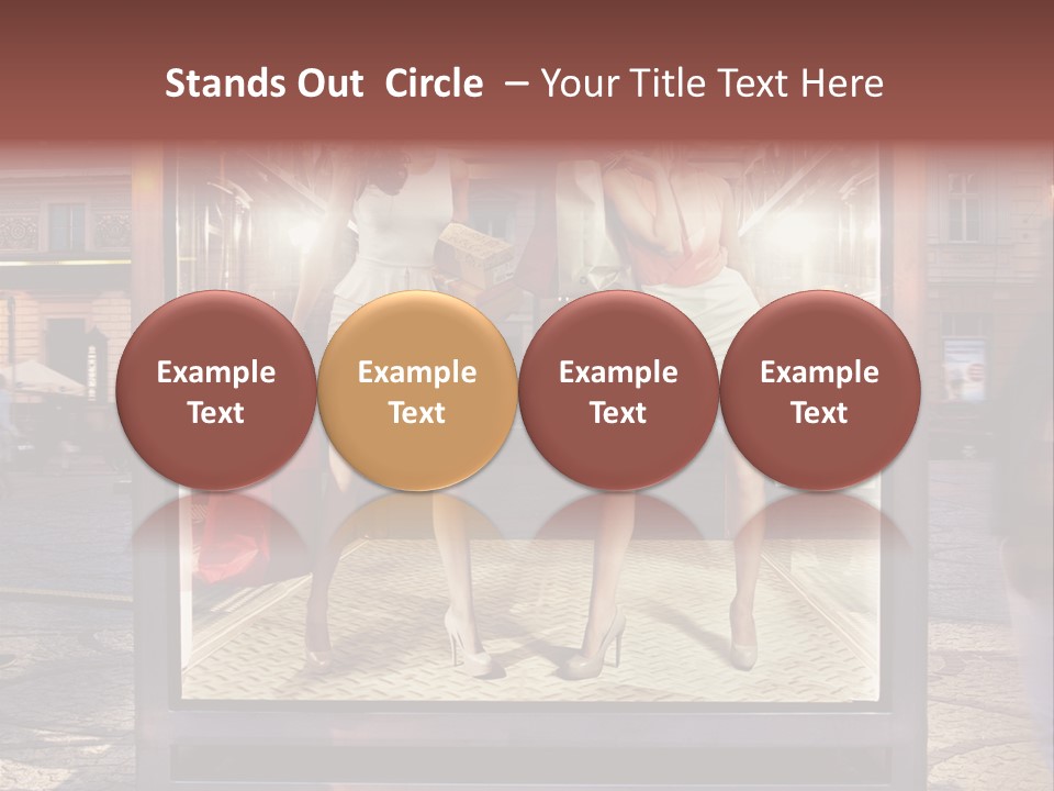 Adult Shop Face PowerPoint Template