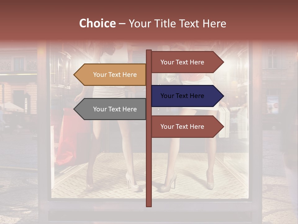 Adult Shop Face PowerPoint Template