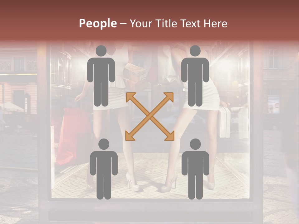 Adult Shop Face PowerPoint Template