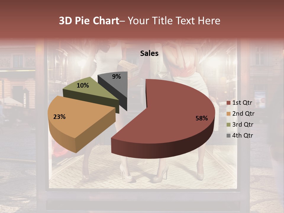 Adult Shop Face PowerPoint Template