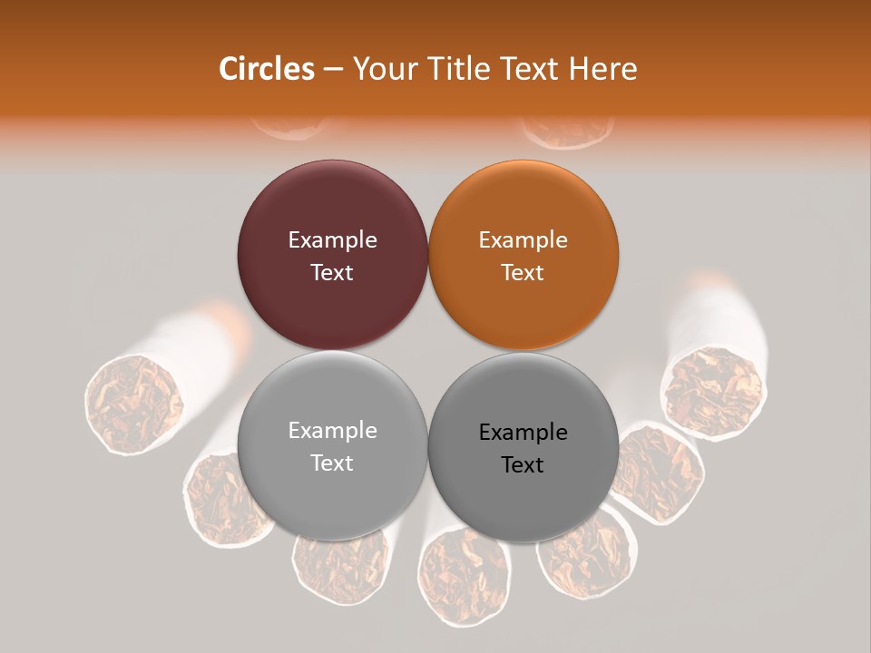 Happiness Concepts Macro PowerPoint Template