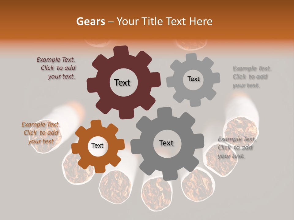 Happiness Concepts Macro PowerPoint Template