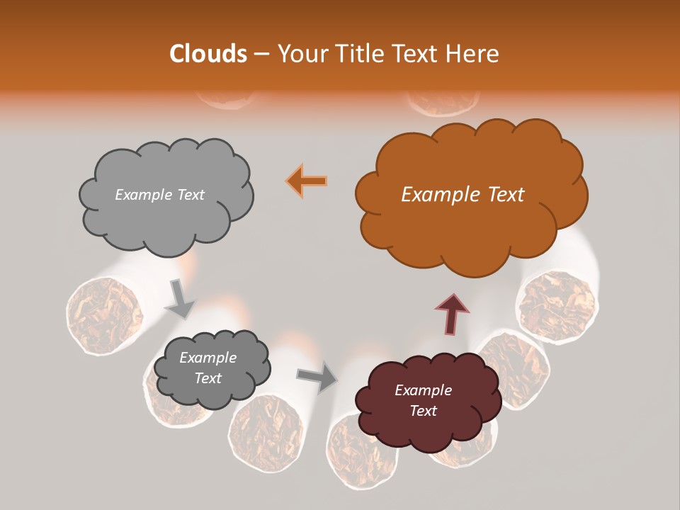 Happiness Concepts Macro PowerPoint Template