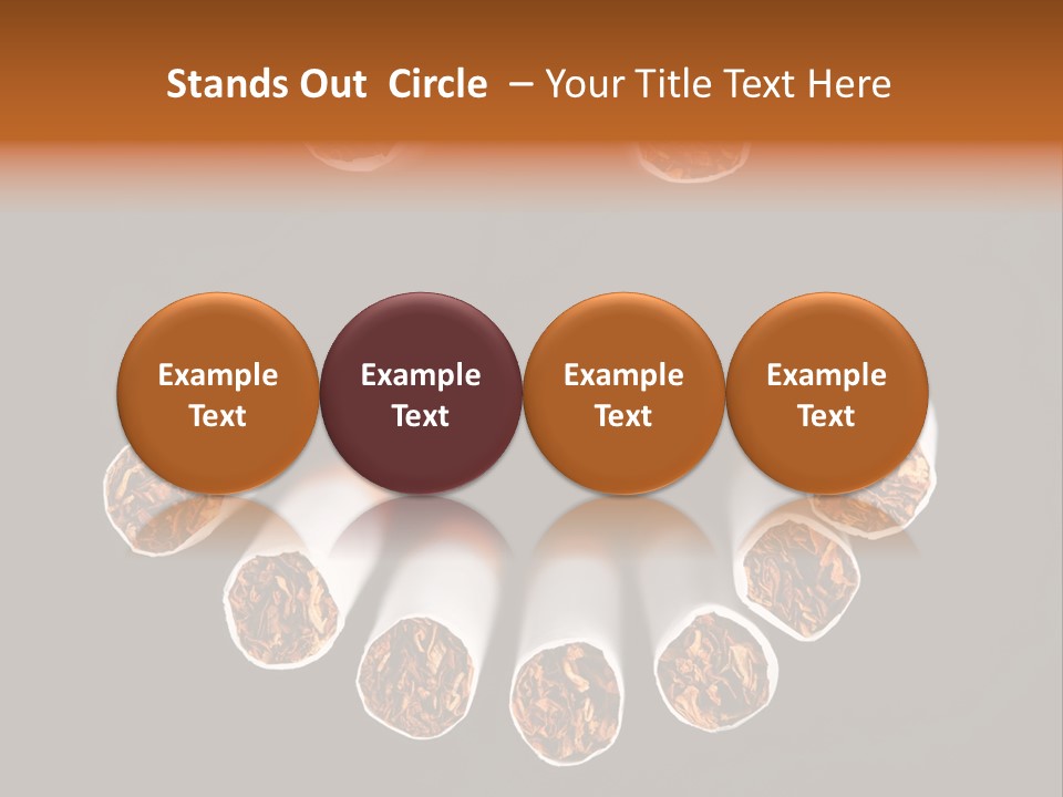 Happiness Concepts Macro PowerPoint Template