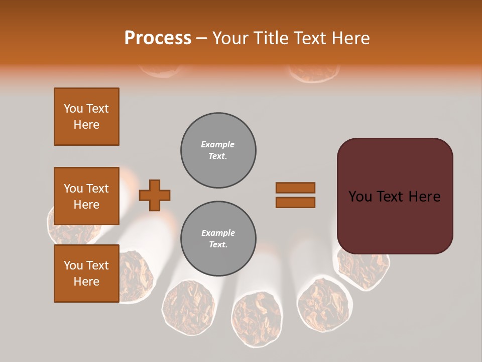 Happiness Concepts Macro PowerPoint Template