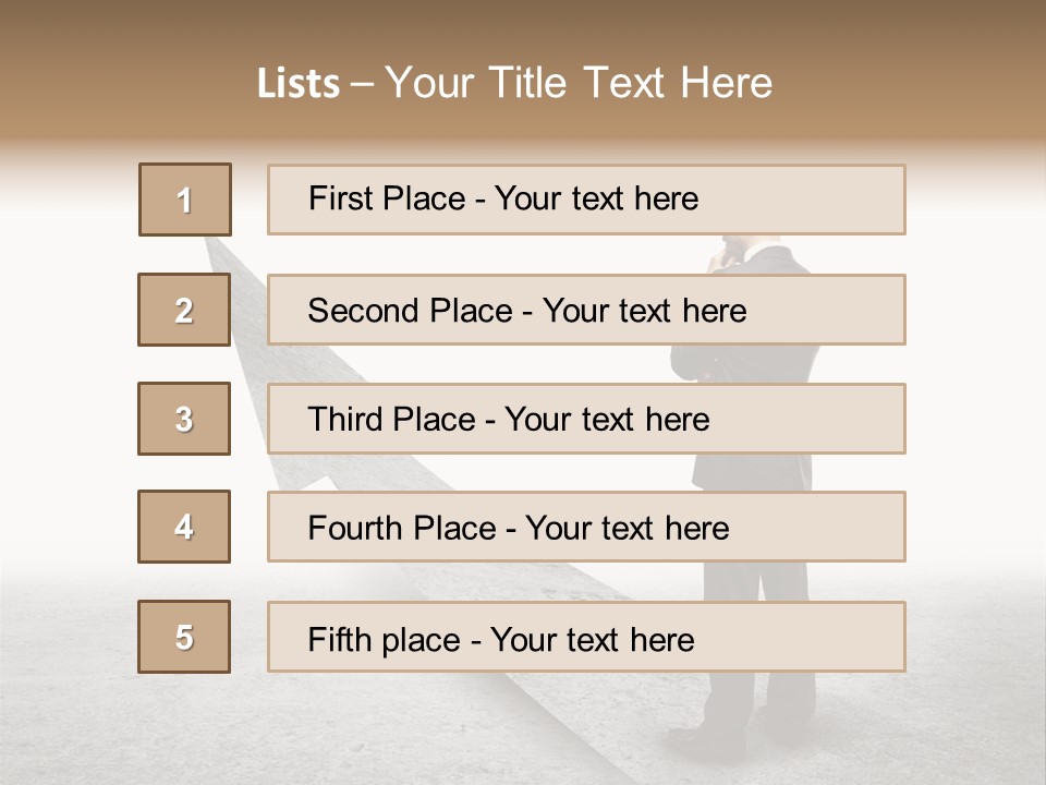 Improvement Success Growth PowerPoint Template