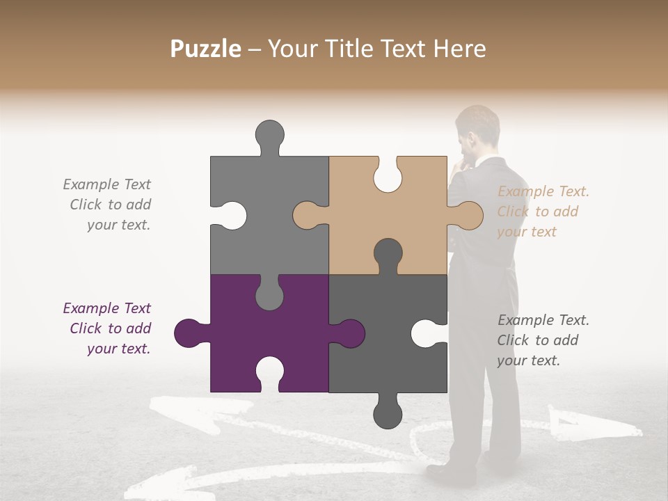 Growth Business Clothing PowerPoint Template