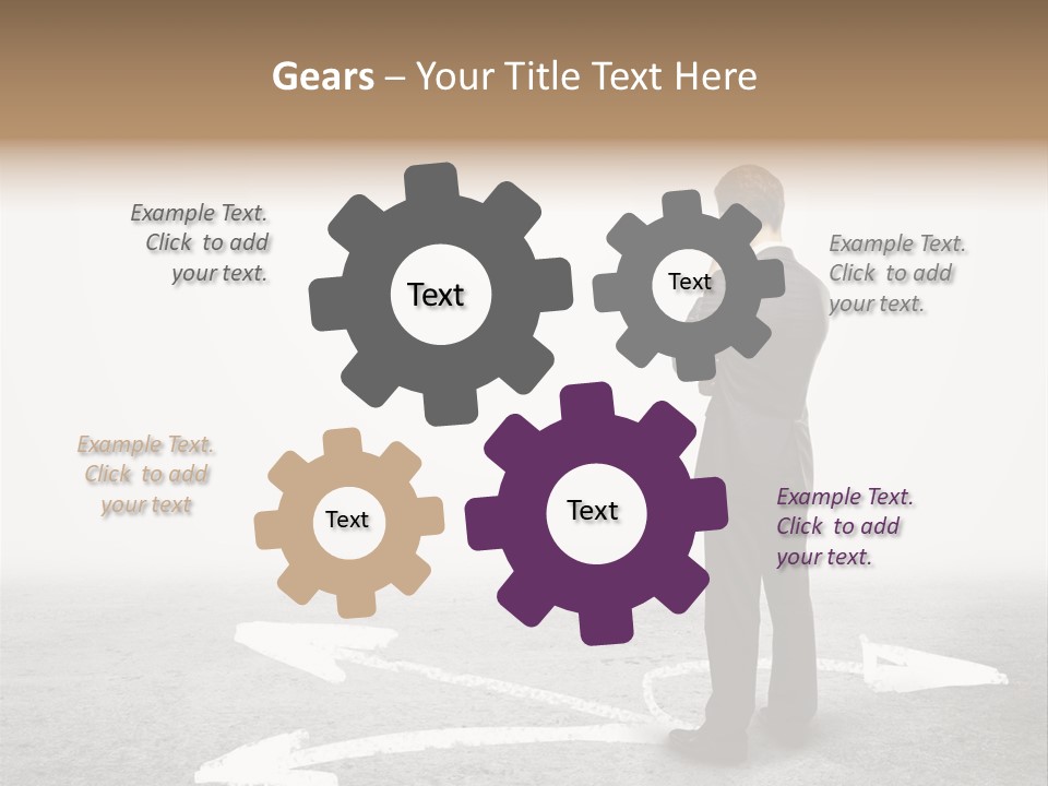 Growth Business Clothing PowerPoint Template