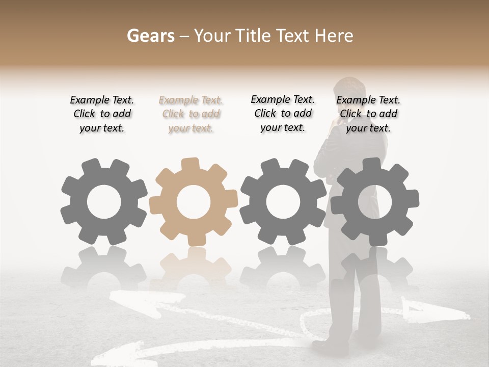 Growth Business Clothing PowerPoint Template