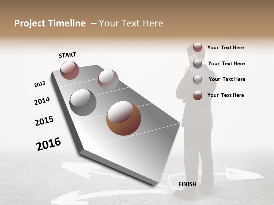 Growth Business Clothing PowerPoint Template