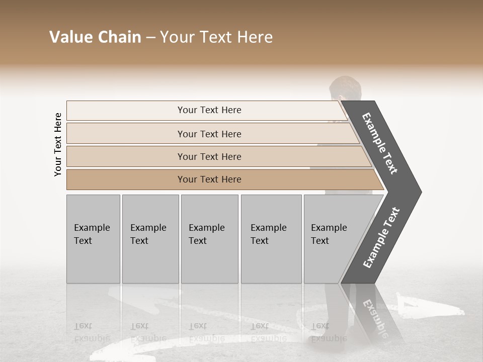 Growth Business Clothing PowerPoint Template