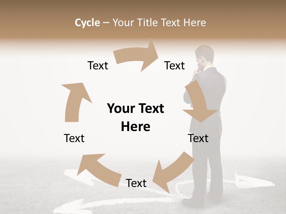 Growth Business Clothing PowerPoint Template