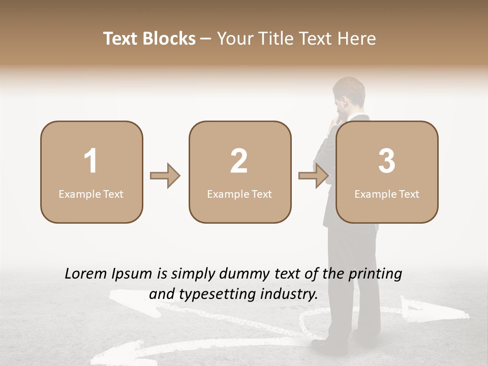 Growth Business Clothing PowerPoint Template