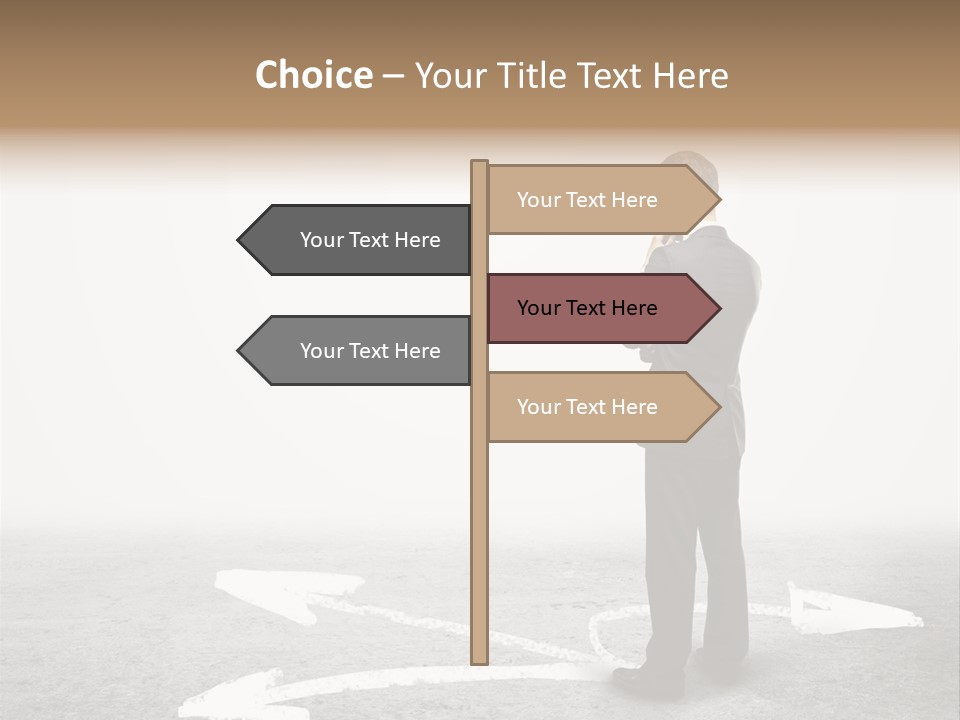 Growth Business Clothing PowerPoint Template