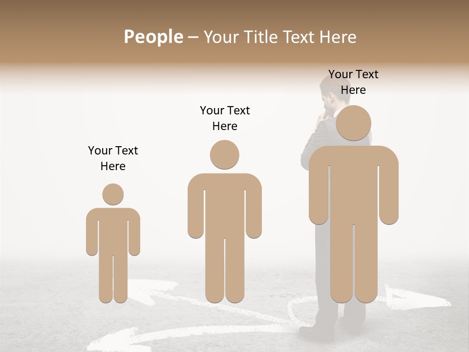 Growth Business Clothing PowerPoint Template