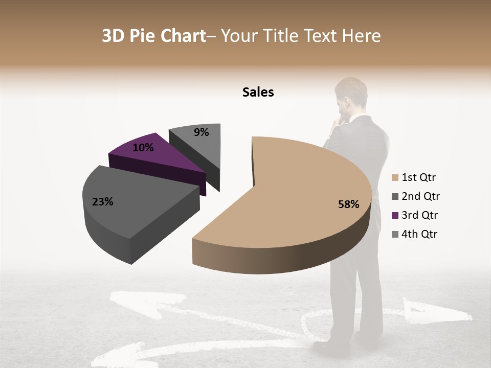 Growth Business Clothing PowerPoint Template