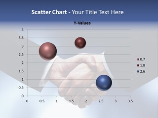 Suit Partnership Sky PowerPoint Template