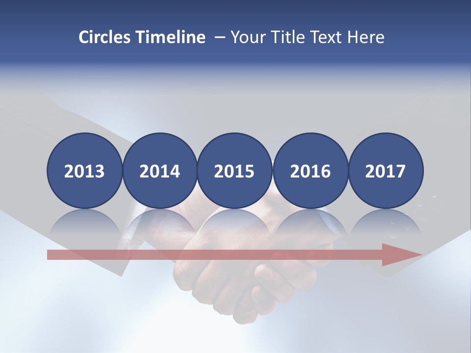 Suit Partnership Sky PowerPoint Template