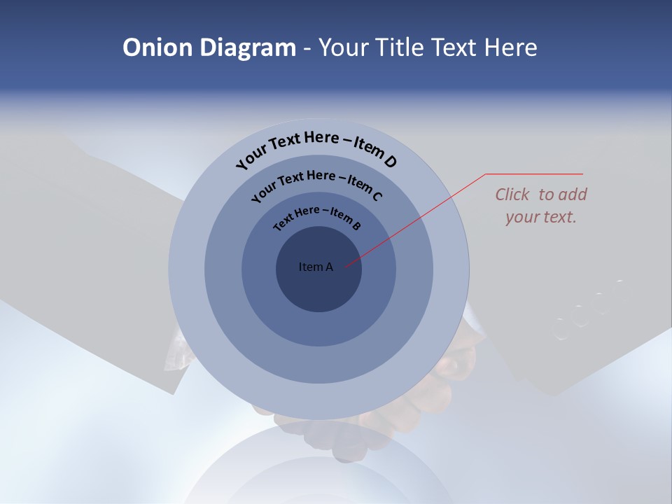 Suit Partnership Sky PowerPoint Template