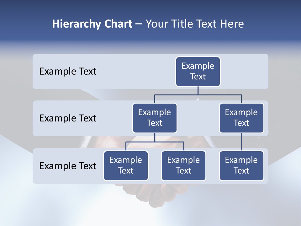 Suit Partnership Sky PowerPoint Template