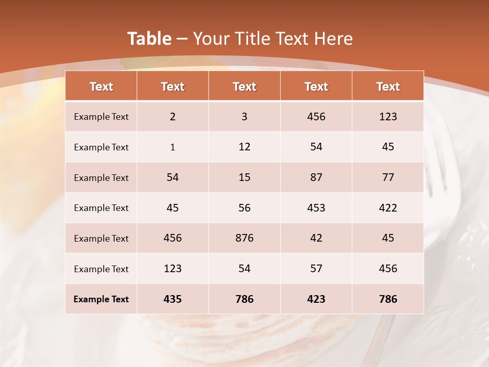 Jam Eggs Dieting PowerPoint Template
