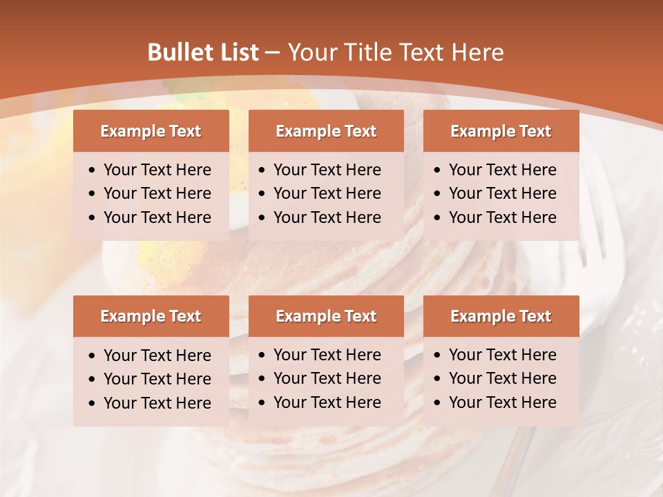 Jam Eggs Dieting PowerPoint Template