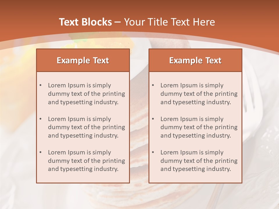 Jam Eggs Dieting PowerPoint Template