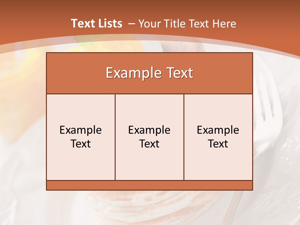 Jam Eggs Dieting PowerPoint Template