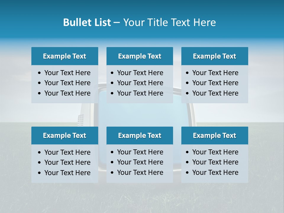 Retro Night Program PowerPoint Template