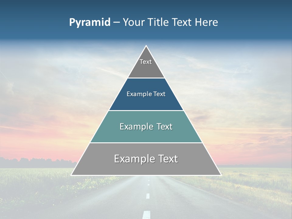 Spring Way Landscape PowerPoint Template