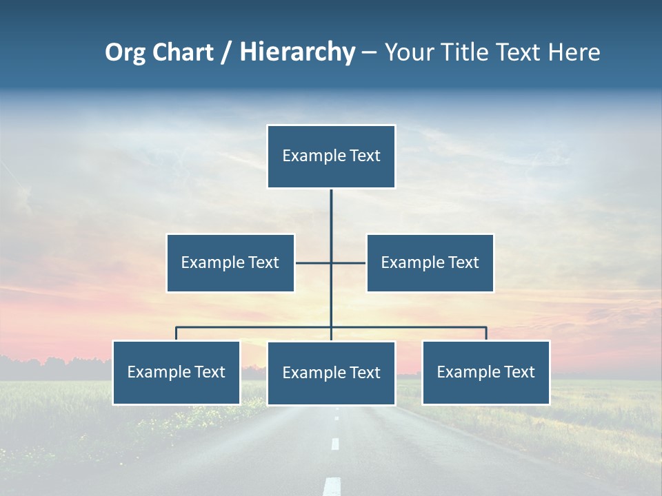 Spring Way Landscape PowerPoint Template
