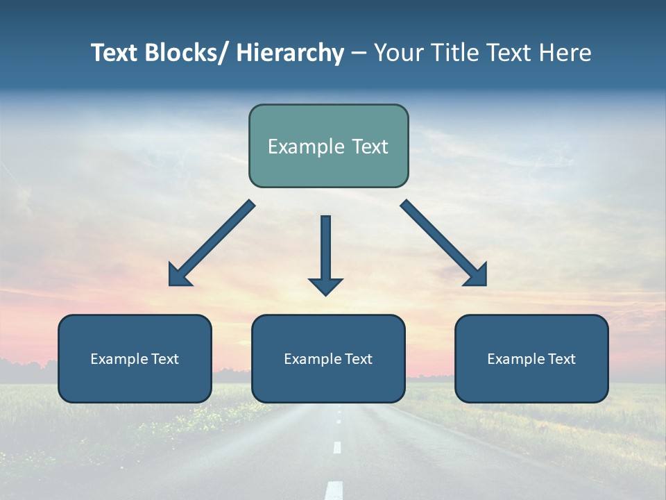 Spring Way Landscape PowerPoint Template
