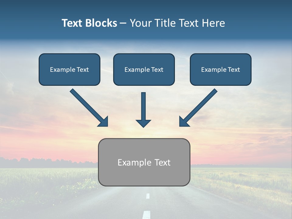 Spring Way Landscape PowerPoint Template