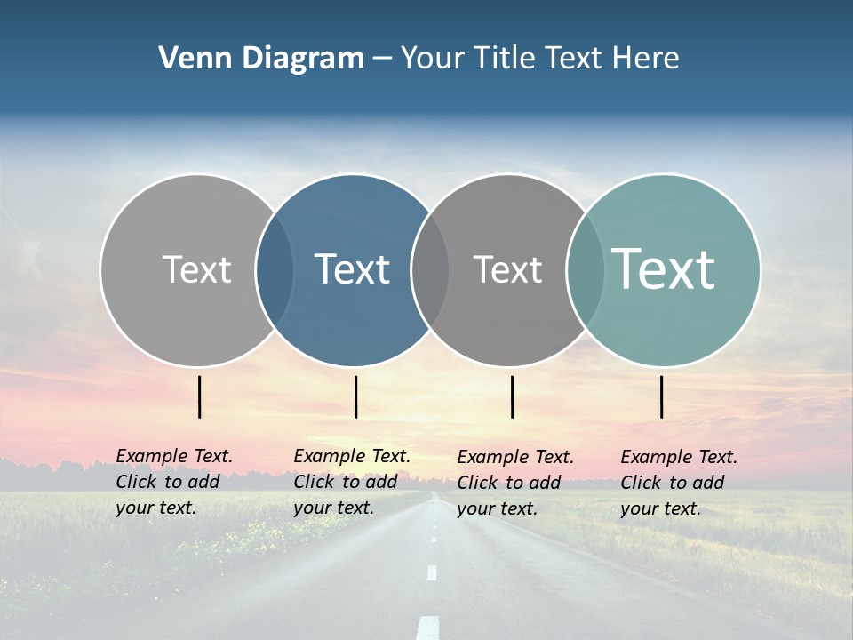 Spring Way Landscape PowerPoint Template