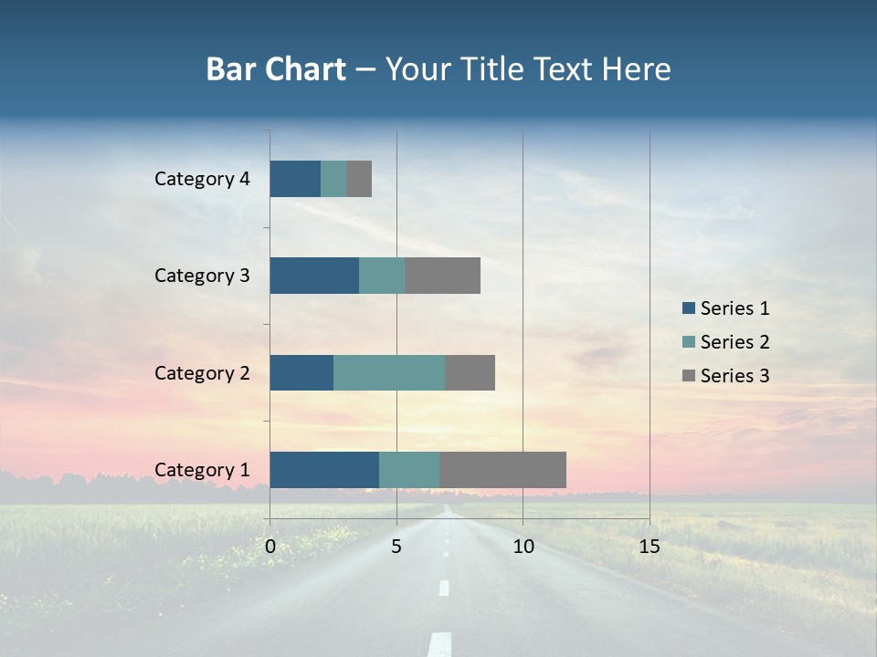 Spring Way Landscape PowerPoint Template