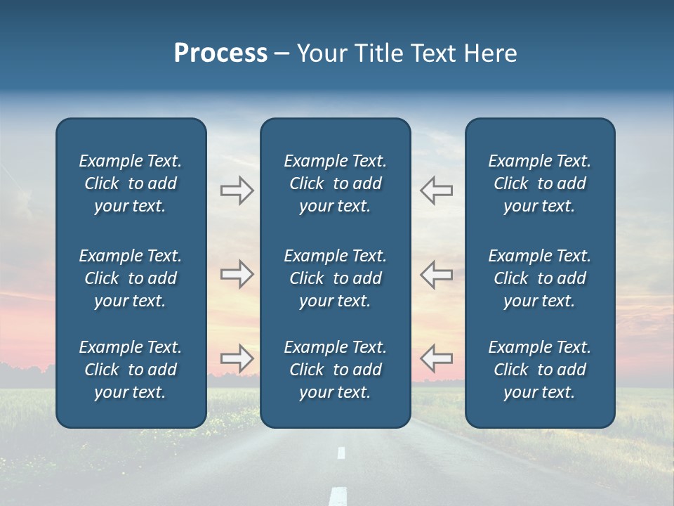 Spring Way Landscape PowerPoint Template