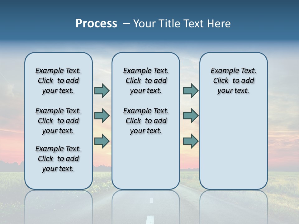 Spring Way Landscape PowerPoint Template