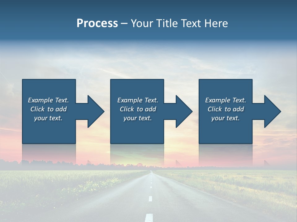 Spring Way Landscape PowerPoint Template
