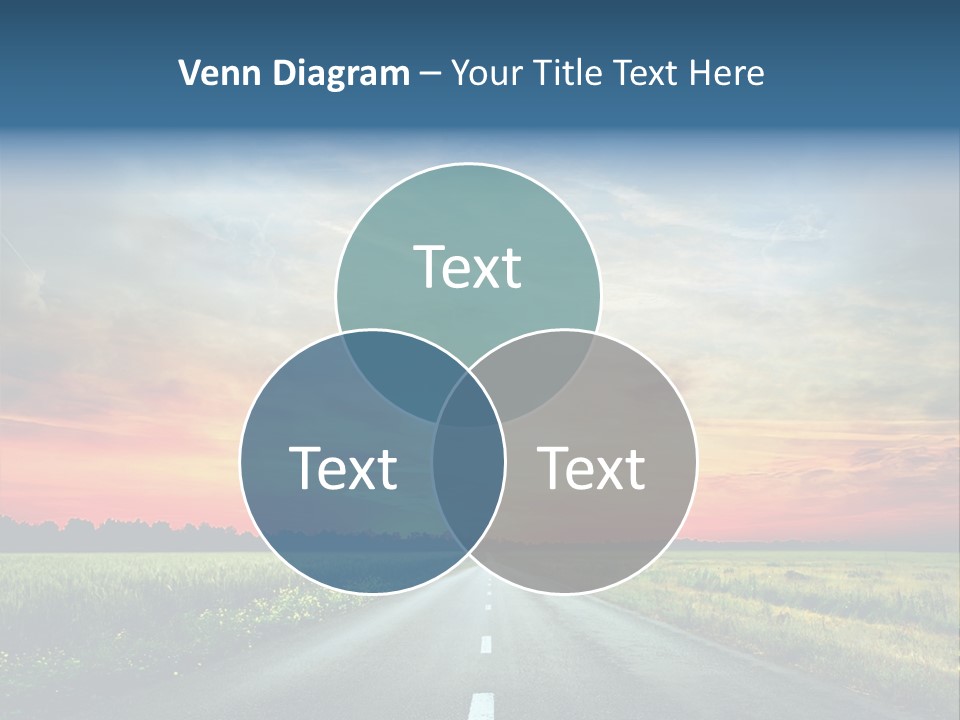 Spring Way Landscape PowerPoint Template