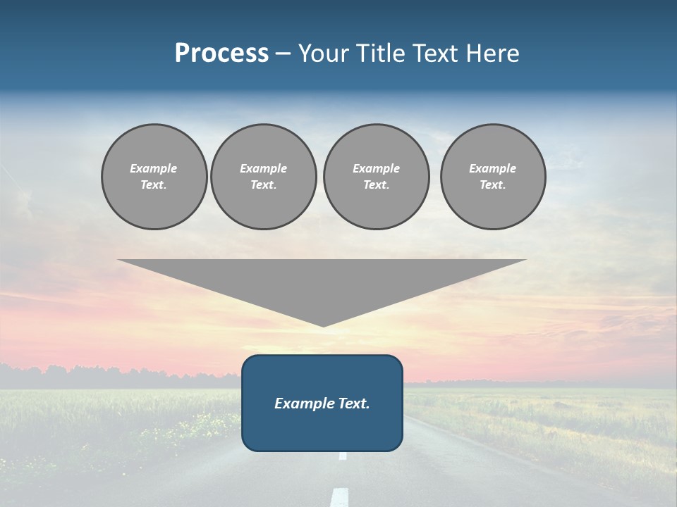 Spring Way Landscape PowerPoint Template