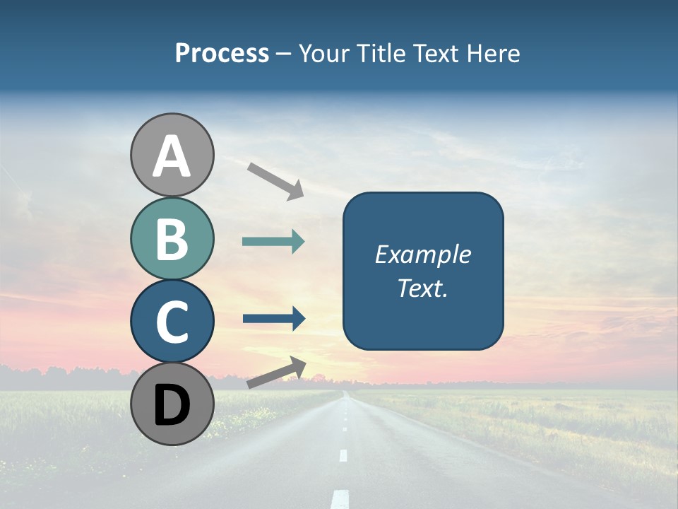 Spring Way Landscape PowerPoint Template