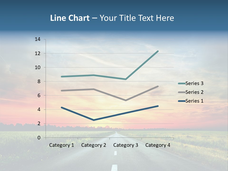 Spring Way Landscape PowerPoint Template