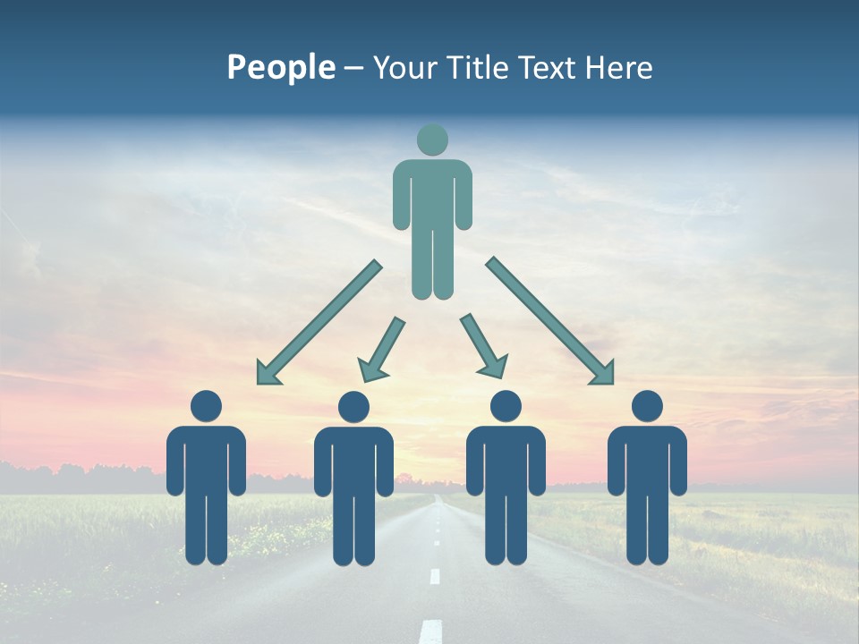 Spring Way Landscape PowerPoint Template