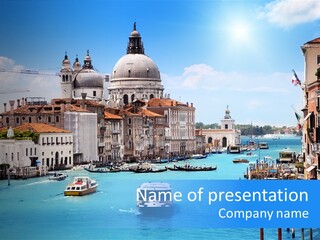 Venezia Venetian Holiday PowerPoint Template